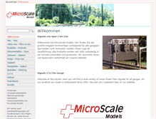 Tablet Screenshot of microscale.ch
